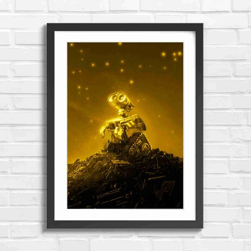 Wall robot stargazing - stargazing, night