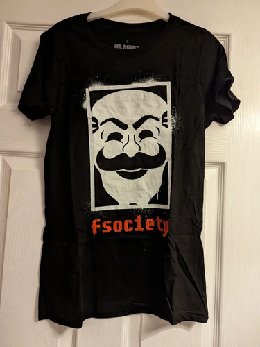 Robot graphic fsociety - mr,
