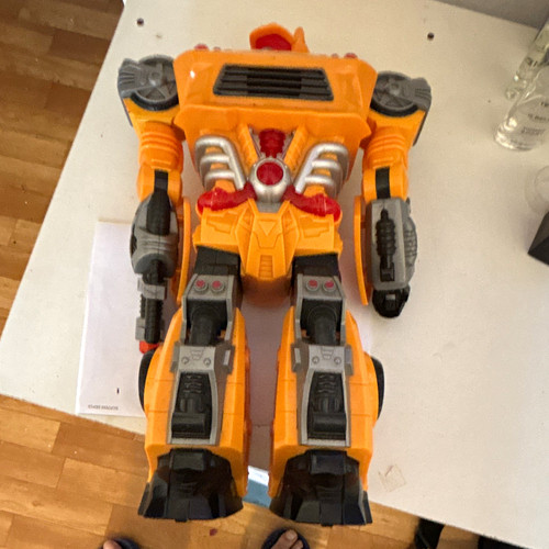 Large orange black - &,