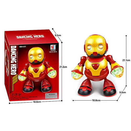 Electric dancing robot - model,