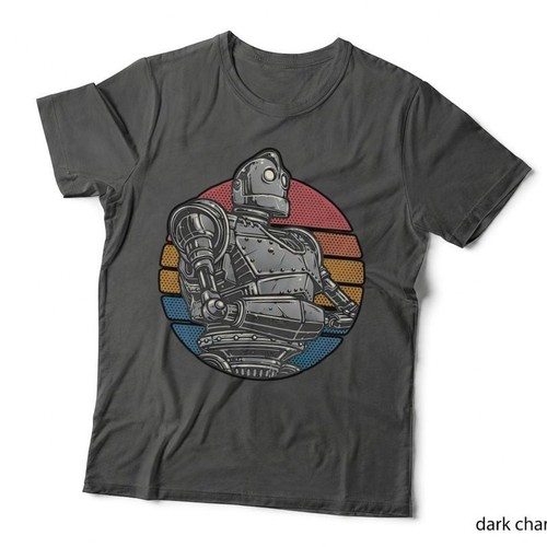 Retro giant robot - giant,