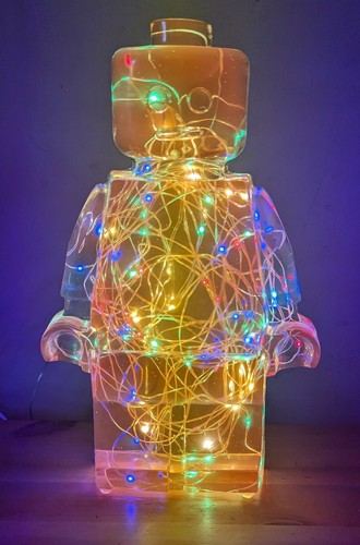 Large robot man figure - man,